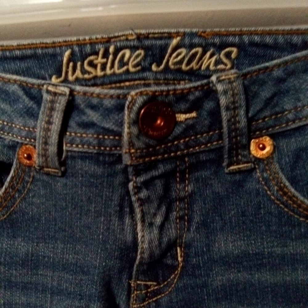 JUSTICE girls jeans. Size 8. - Picture 10 of 14